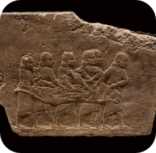 Wall panel relief 645 BC - 635 BC